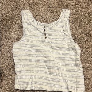 Striped Sleeveless Top